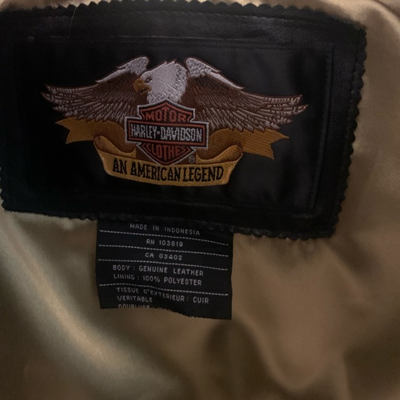 VINTAGE Harley Davidson Jacket - Picture 4 of 7